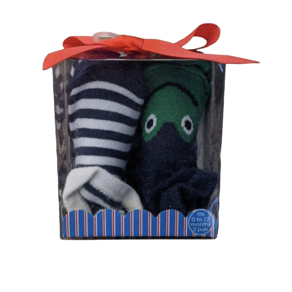 Baby Deer NB Socks Set Fits 0 to 12 Months Brand New.